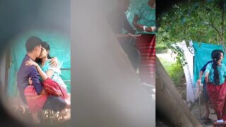 စောက်ဖုတ်နှိုက်ပြီး မတ်တပ်ရပ်ဆွဲ (ချောင်းရိုက်)